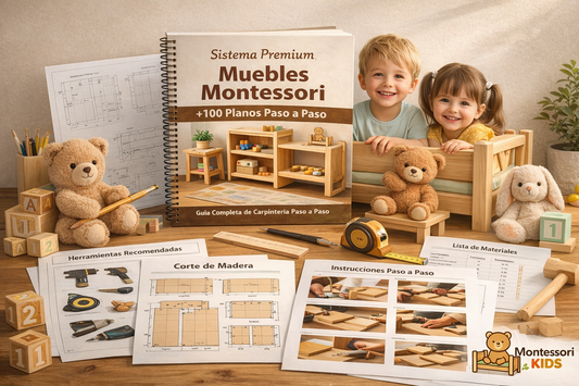 🧸Sistema Muebles Montessori + 7 Bonos Especiales